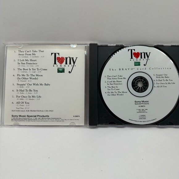 Tony Bennett The Bravo Card Collection CD - Picture 3 of 5
